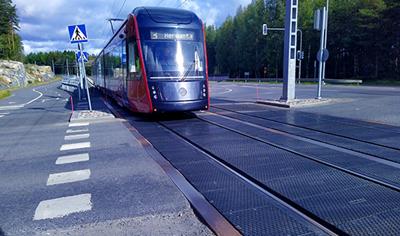 Cover image for TEKNICROSS® Rubber level crossing