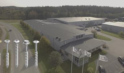 Cover image for Surface-treated steel screw for indoor and outdoor use