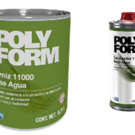 Cover image for PPG Comex Polyform Varnish 11000 Water Base (Base and Catalyst)