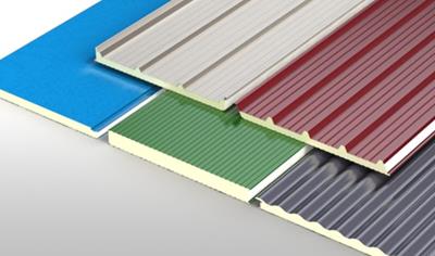 Cover image for Sandwich panels with steel facings and expanded rigid polyurethane or polyisocyanurate insulating core