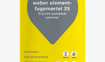 Cover image for weber Elementfugemørtel 35