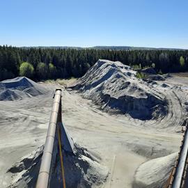 Cover image for Aggregates from Karlskoga terminal - Gelleråsen 