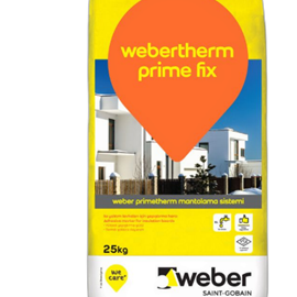 Cover image for webertherm prime fix Adhesive mortar for thermal insulation systems