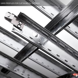 Cover image for Metal Ceiling Systems (Staves, T-grid - Lay-In, Clip-in) 
