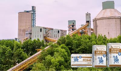 Cover image for Vicem Ha Tien masonry cement from Phu Huu Grinding Terminal