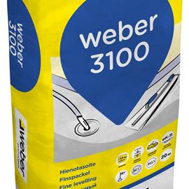 Cover image for weber 3100 Fine Levelling screed