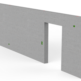Cover image for Solid precast concrete wall/slab/balcony