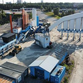 Cover image for Asphalt mixtures from Piteå asphalt plant 
