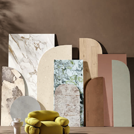 Cover image for Porcelain stoneware surfaces branded "Ceramica Fondovalle"