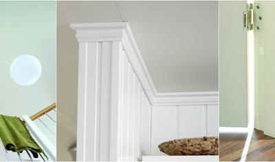 Cover image for Painted and natural wooden mouldings