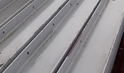 Cover image for Recovered and refurbished steel I-beams.