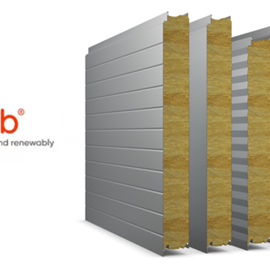 Cover image for Mineral wool sandwich panels made of XCarb® recycled and renewably produced steel