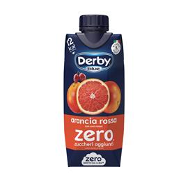 Cover image for DERBY BLUE ZERO Soft drink blood orange 