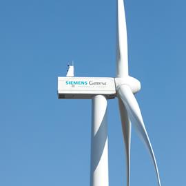 Cover image for Electricity from a European onshore wind farm using SG 5.0-145 wind turbines