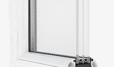 Cover image for Profili in PVC per serramenti, serie ALUCLIP, MD68, MD80, 4001, 4002, 4003