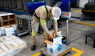 Cover image for Steel wire rod derivatives manufactured from steel scrap by T A 2000: Steel nails and bar grade 6000