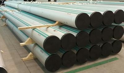 Cover image for Stainless steel pipe from rolling machine