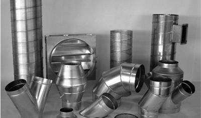 Cover image for Galvanized steel circular ventilation ducts