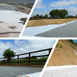 Cover image for Needle-punched Non-woven Polypropylene Geotextiles