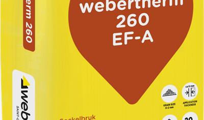 Cover image for webertherm 260 EF-A sockelbruk