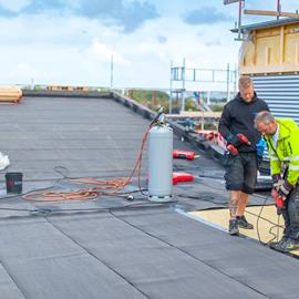 Cover image for Reinforced bitumen sheets for roof waterproofing (underlayers)