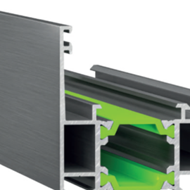 Cover image for Thermal break anodized aluminium profile