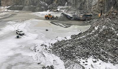 Cover image for Aggregate from Gäsberget, Product group 1, 0/150