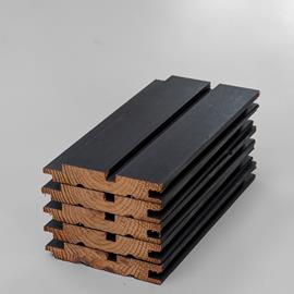 Cover image for Profiled Thermowood Painted