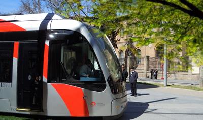 Cover image for URBOS 100 tram for the City of Zaragoza