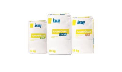 Cover image for Knauf Fugenfuller Leicht, 30 and 120 Joint Filler - Gypsum based