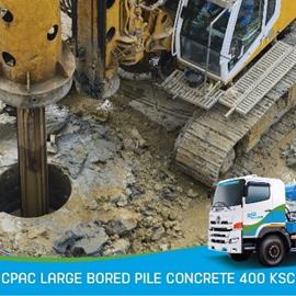 Cover image for CPAC Large bored pile concrete 400 KSC (C35/40, MPa)   