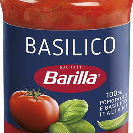 Cover image for Barilla Basilico sauce for Italian market