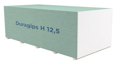 Cover image for DURAGIPS H 12,5 Moisture Resistant Plasterboard