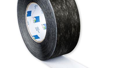 Cover image for TESCON INVIS, black all-round adhesive tape for interior and exterior use 