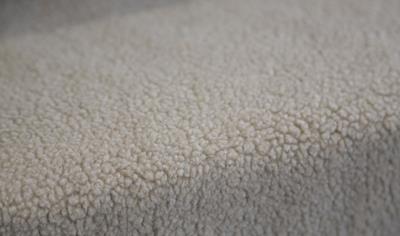 Cover image for Sliver Knit Fur Fabric from Carded Top made of Recycled Polyester Dope Dyed