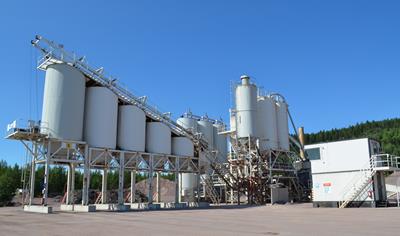 Cover image for Asphalt mixtures from Mora asphalt plant – Grönsberg