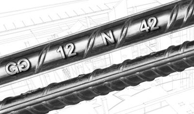 Cover image for Steel rebar manufactured from steel scrap