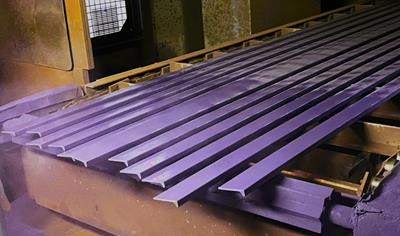 Cover image for BULB FLAT, SHOTBLASTED AND PAINTED