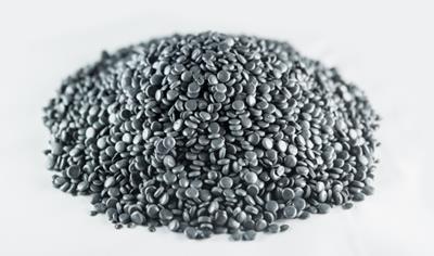 Cover image for PE pellets made from recycled post-consumer packaging wastes