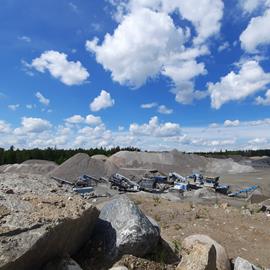 Cover image for Aggregates from Katrineholm quarry - Mörtsjön 