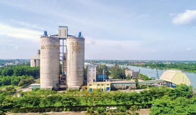 Cover image for Average CEM II/C-M cement from Long An grinding terminal