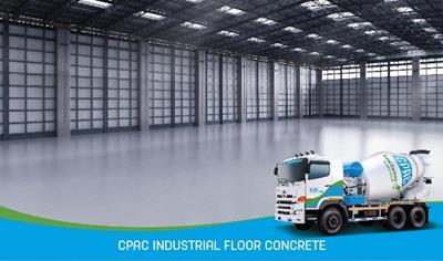 Cover image for CPAC Industrial floor concrete 400 KSC (C35/40, MPa)    