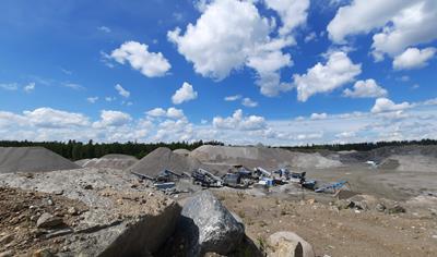 Cover image for Aggregates from Katrineholm quarry - Mörtsjön 