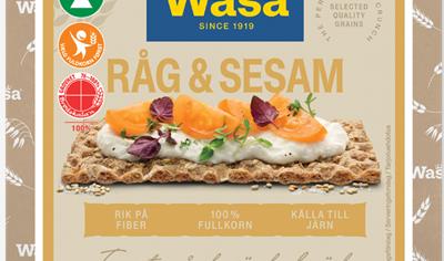 Cover image for Wasa Råg & Sesam - Sesame & Sea Salt