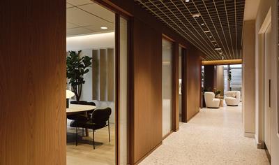 Cover image for Dovetail Timber-Framed Glazed Partition Systems