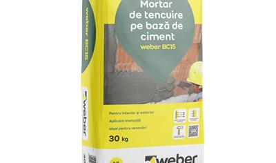 Cover image for weber BC15 (Cement-based plastering mortar)