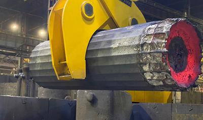 Cover image for Steel ingots produced via electric arc furnace in unalloyed and alloyed form