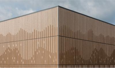 Cover image for Thermopine® Profiled Cladding Coated with SiOO:X