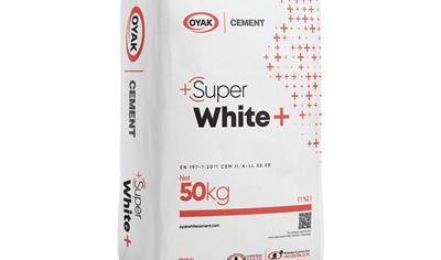 Cover image for Super White + / CEM II/ALL - 52,5 R 