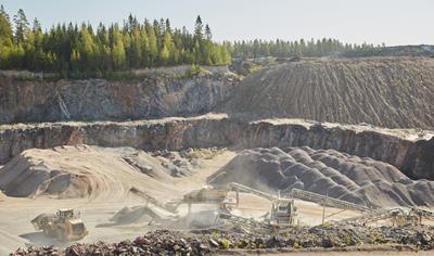 Cover image for Aggregates from Mäntsälä quarry - Ohkola